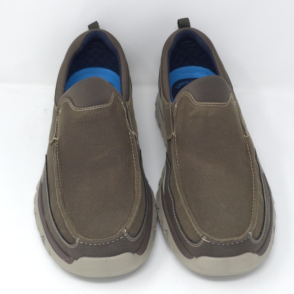 New Dockers Coban Black Faux Leather Slip-On Loafers Memory Foam 10.5M - Picture 3 of 7